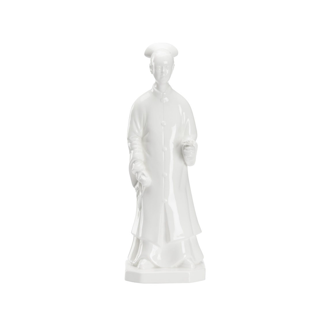 Chelsea House - Chinese Woman Figurine in White