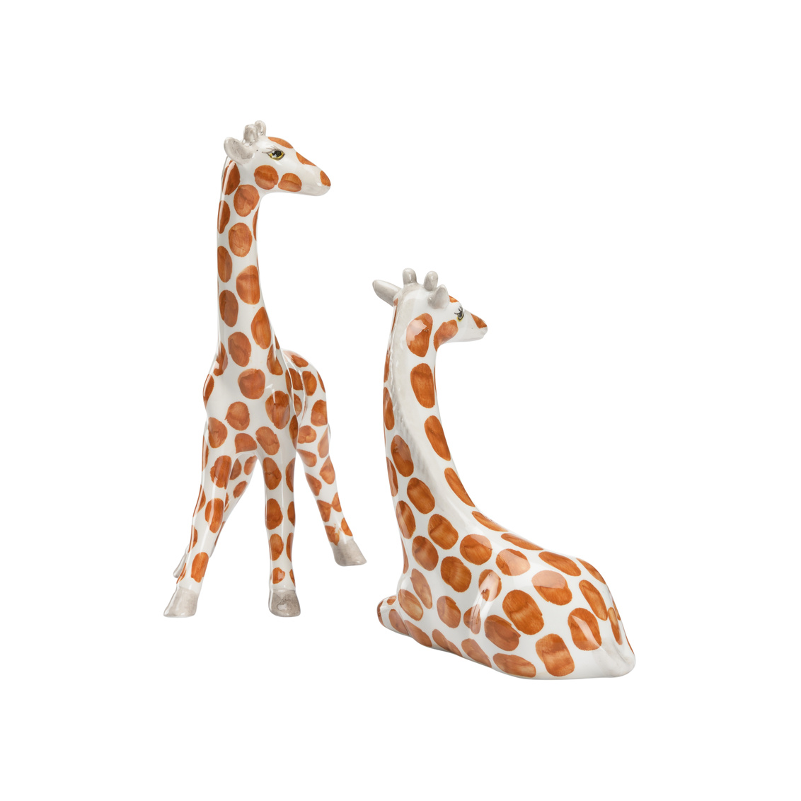 Chelsea House - Giraffes (Pr) in Hand Painted