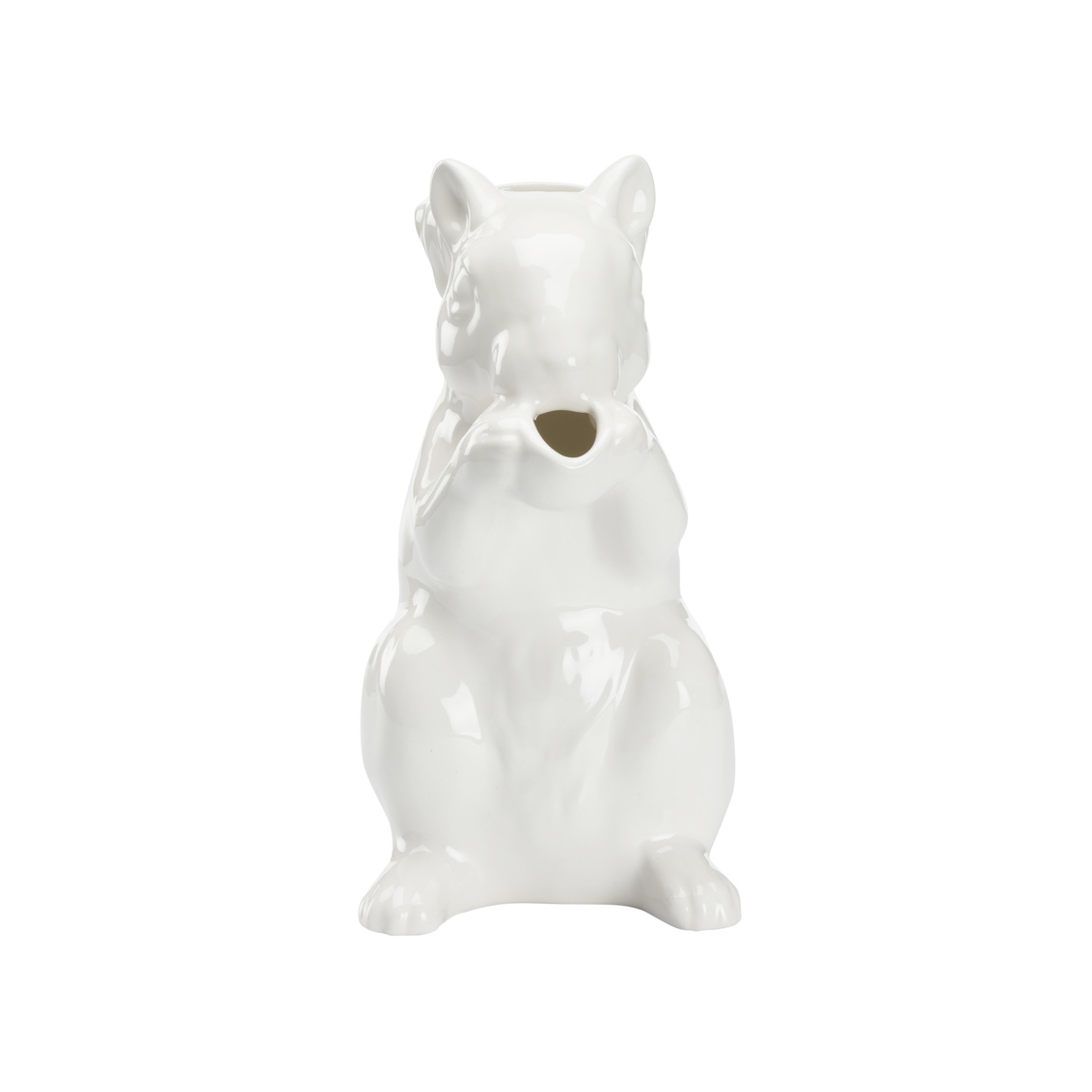 Chelsea House - Squirrel Pitcher in White