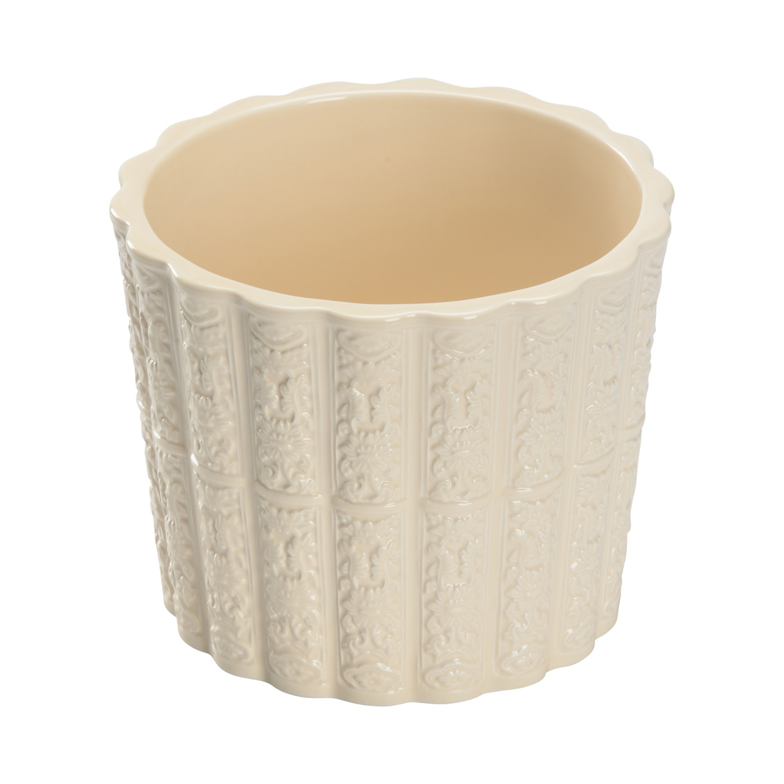 Chelsea House Brandywine Planter - Cream