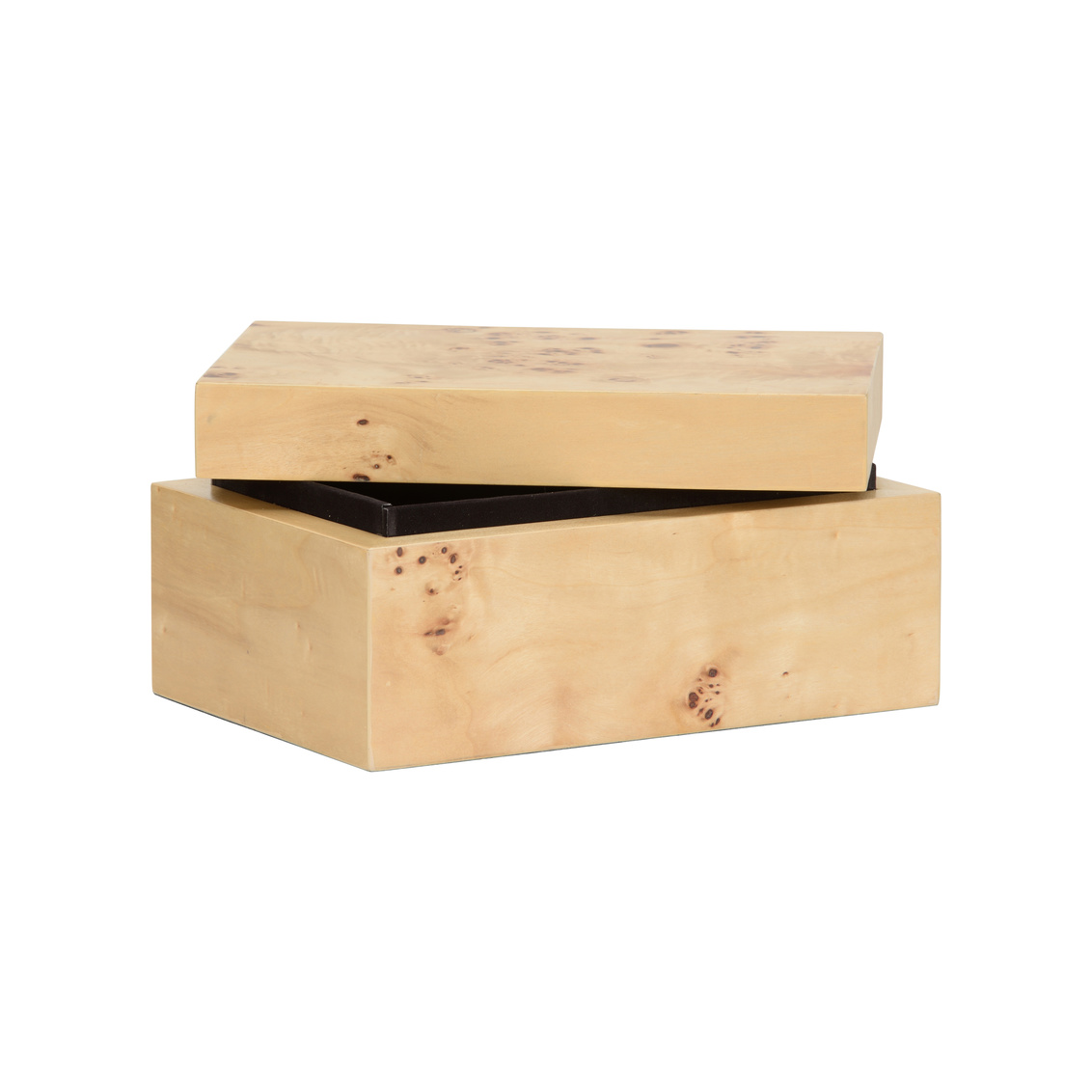 Chelsea House Burlwood Box - Poplar Burl, Small