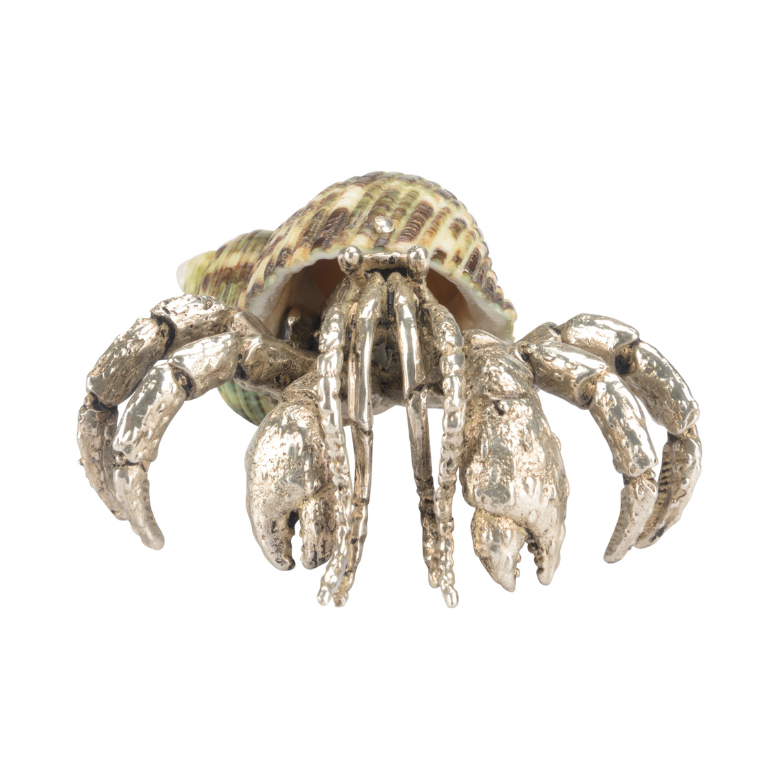 Chelsea House - Hermit Crab Paperweight in Silver Plated