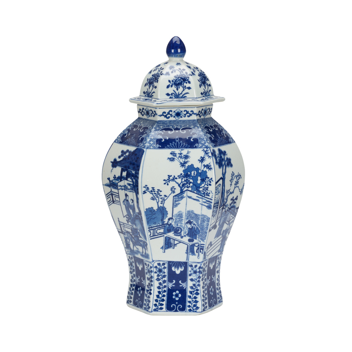 Chelsea House - Meiling Court Ginger Jar in Multi-Color