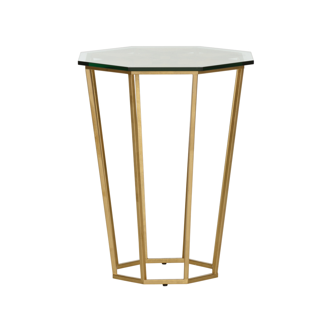 Chelsea House - Ursa Side Table in Antique Gold