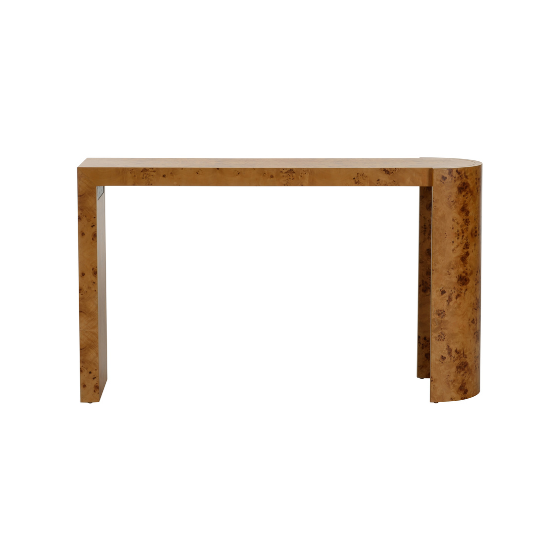 Chelsea House - Carnegie Console Table in Burl