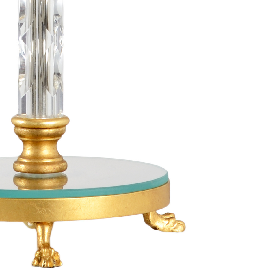 Chelsea House - Glouster Lamp in Detailed Acrylic Column