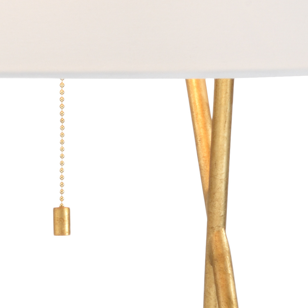 Chelsea House Cross Lamp - Antique Gold Leaf