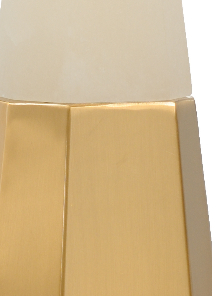 Chelsea House - Winfield Lamp Alabaster in Natural White