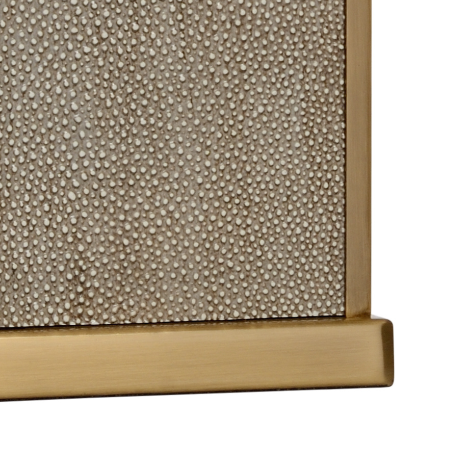 Chelsea House - Shagreen Lamp in Gray