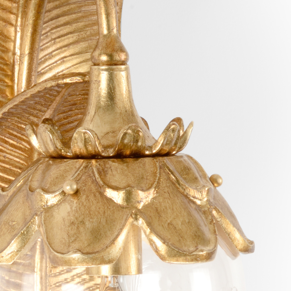 Chelsea House - Large Sconce in Antique Gold Leaf