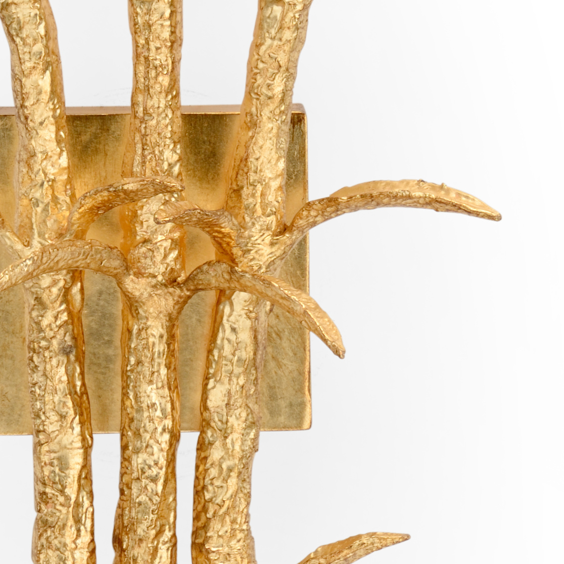 Chelsea House - Triple Dyers Sconce in Gold Leaf