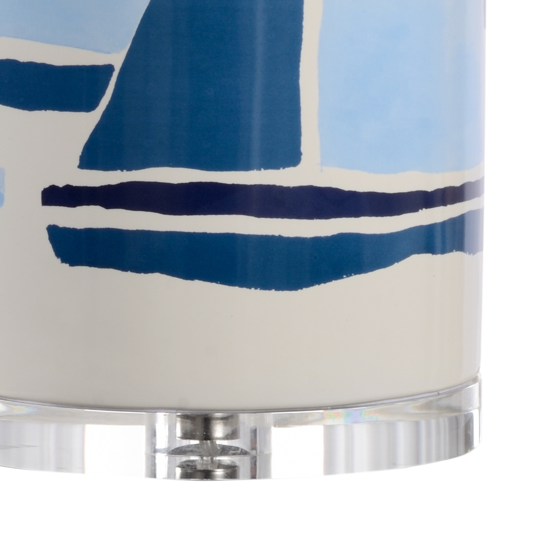 Chelsea House - Chesapeake Lamp in Blues/White