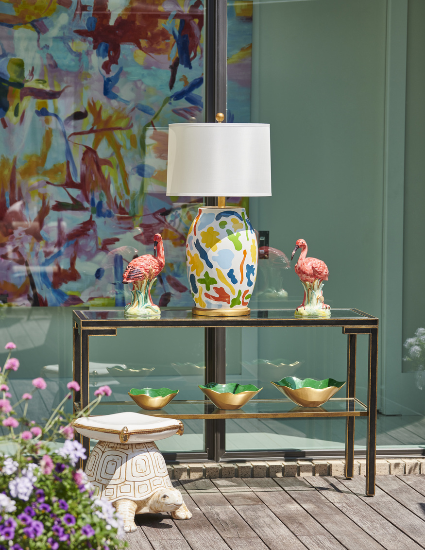 Chelsea House St. Germain Lamp - Multicolor