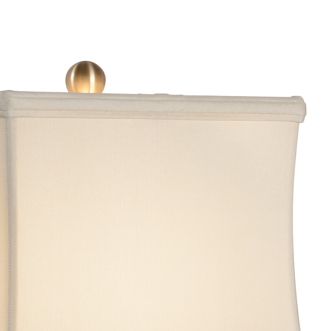 Chelsea House Square Vase Lamp - White