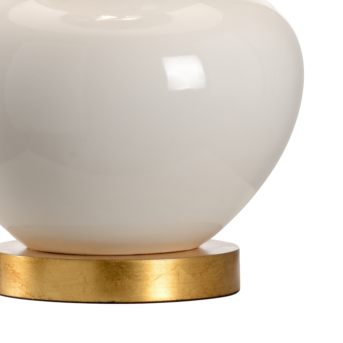 Chelsea House Gourd Lamp - White