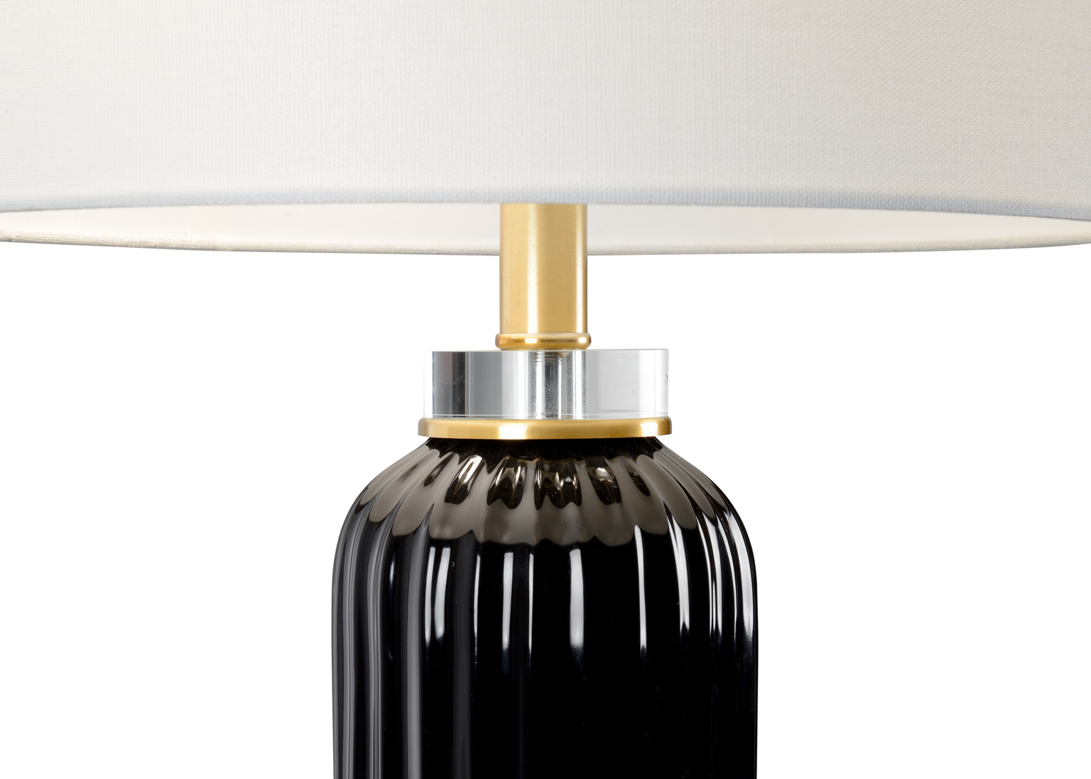 Chelsea House Samuel Ceramic Lamp - Black