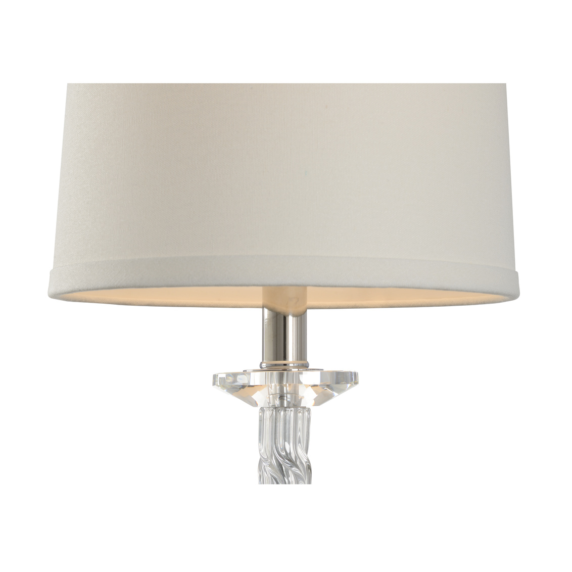 Chelsea House - Raleigh Buffet Lamp in Clear