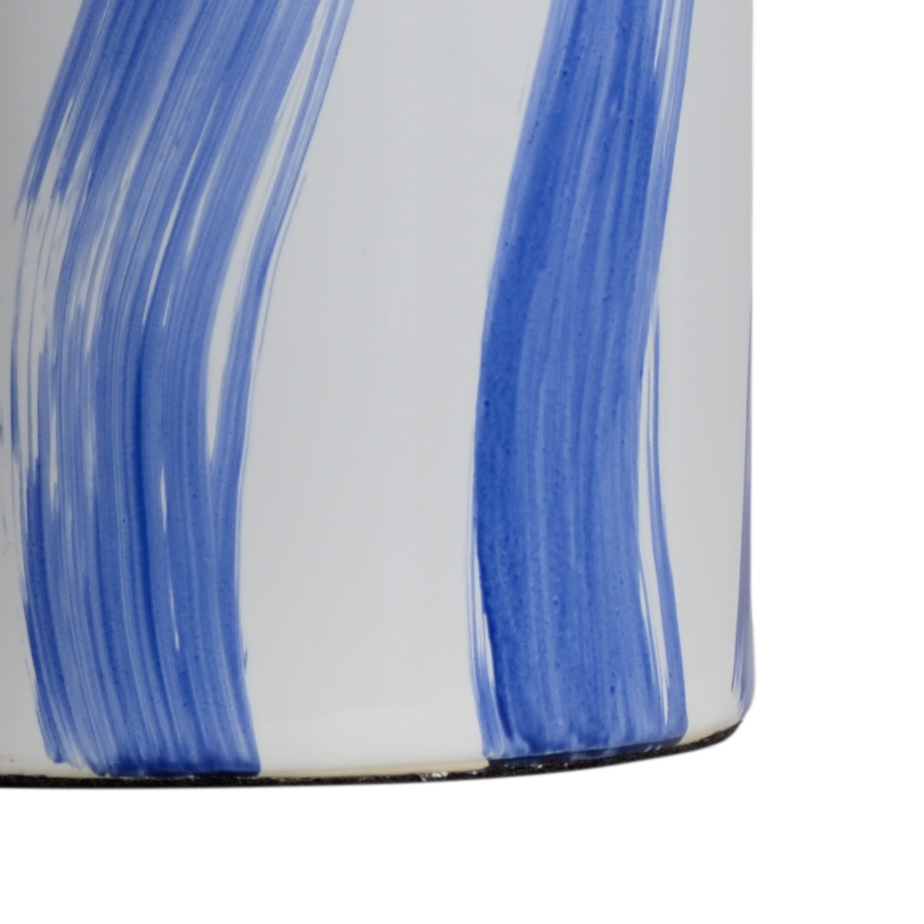 Chelsea House - Brush Stroke Lamp in Blue/White