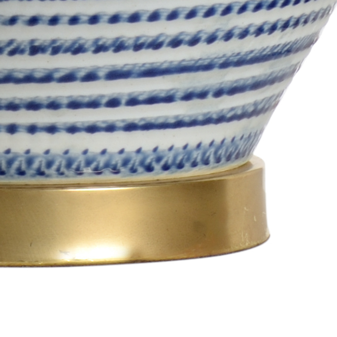 Chelsea House Classic Lamp  - Blue/Gold