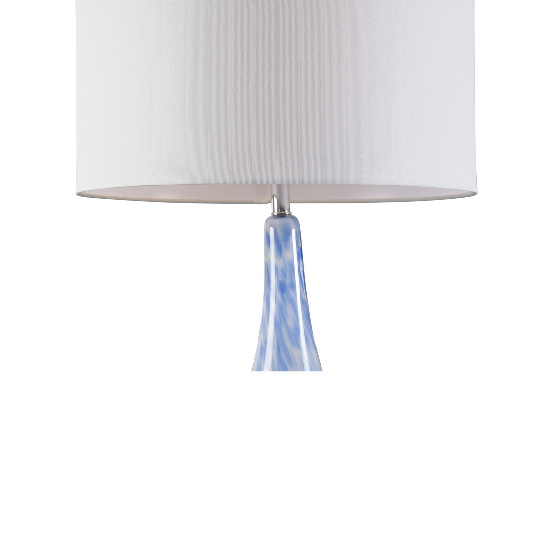 Chelsea House - Elio Table Lamp in Light Blue/White