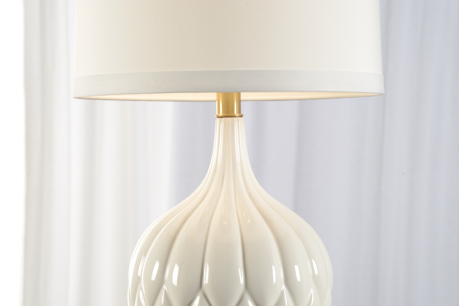 Chelsea House Harper Lamp - White