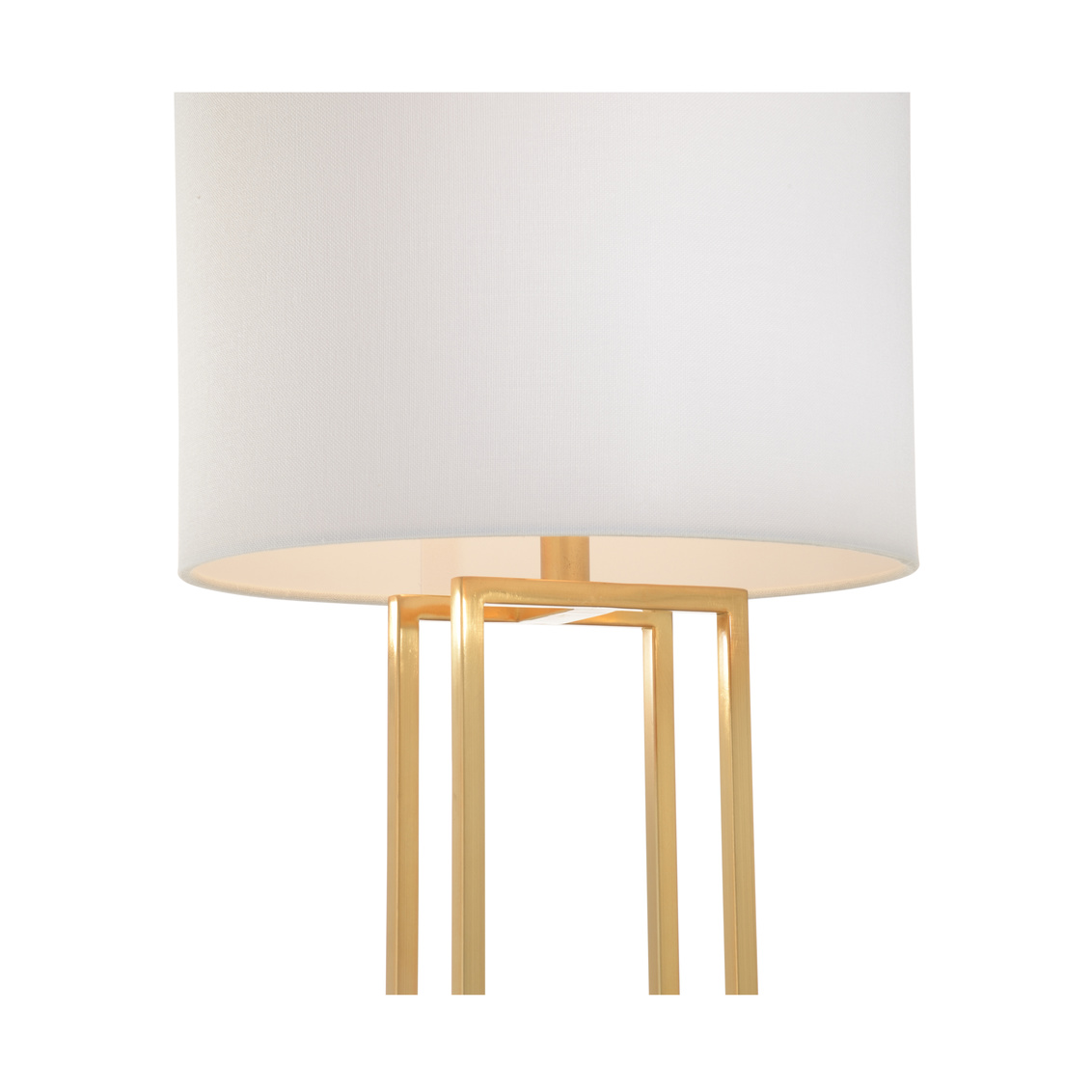 Chelsea House - Tower Buffet Lamp in Brass/Natural White