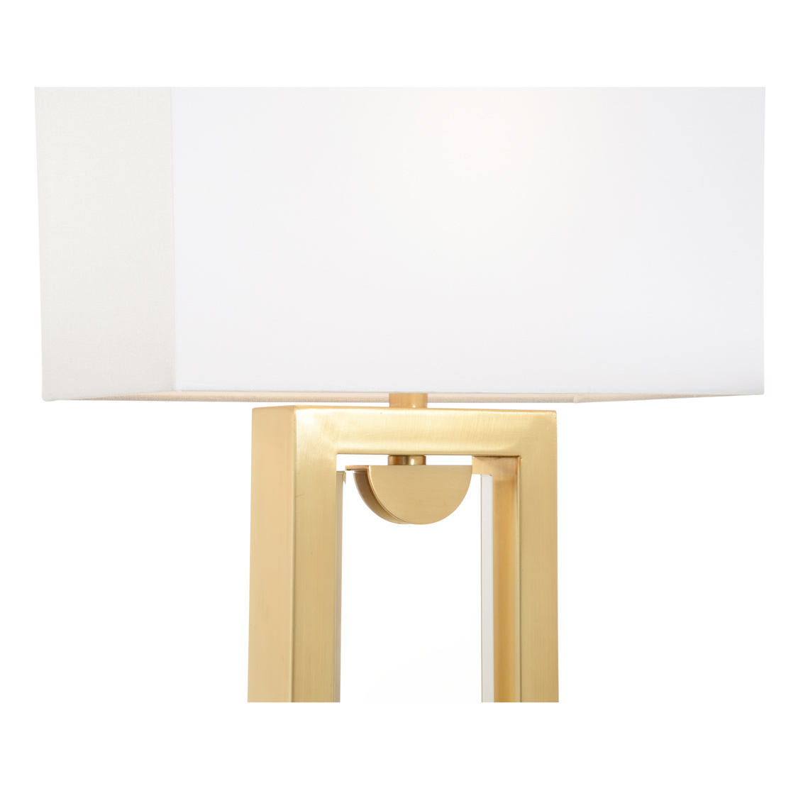 Chelsea House - Cass Lamp Gold in Brass/Clear