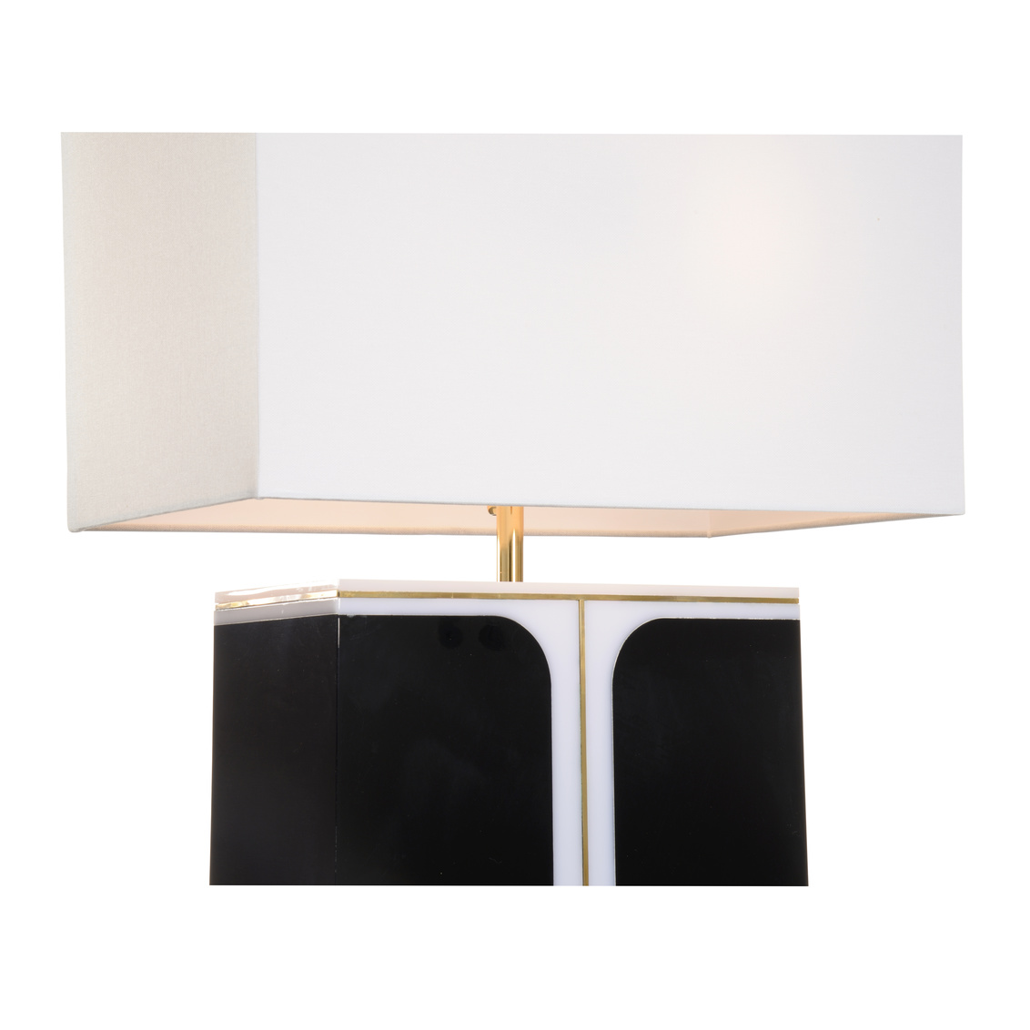 Chelsea House Trousdale Table Lamp - Black, Acrylic