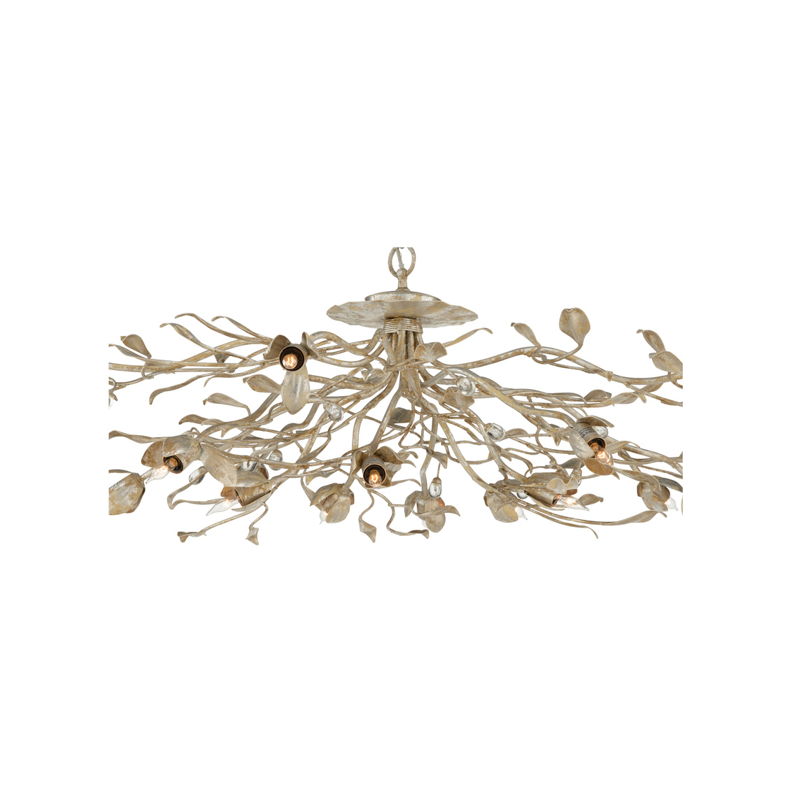 Chelsea House - Laurel Chandelier in White Silver