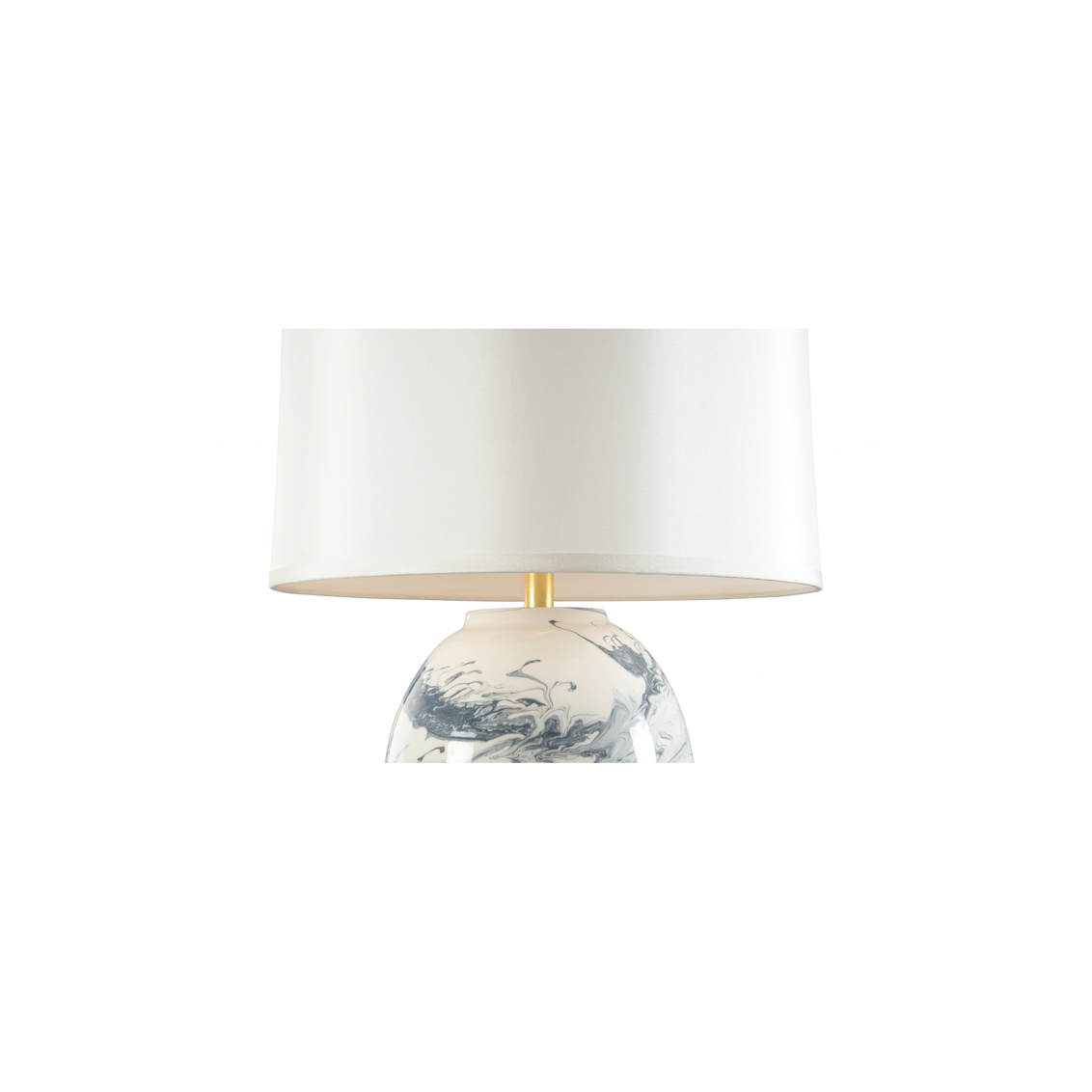 Chelsea House - Grigio Table Lamp in Gray/White