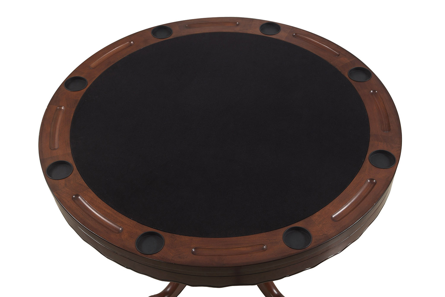 Coaster - Turk 3-In-1 Round Pedestal Game Table in Tobacco