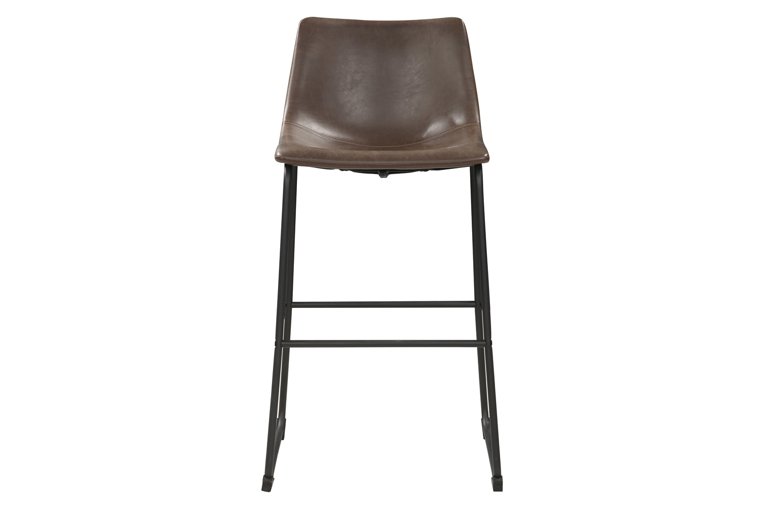 Coaster - Armless Bar Stools (Set Of 2) in Brown/Black