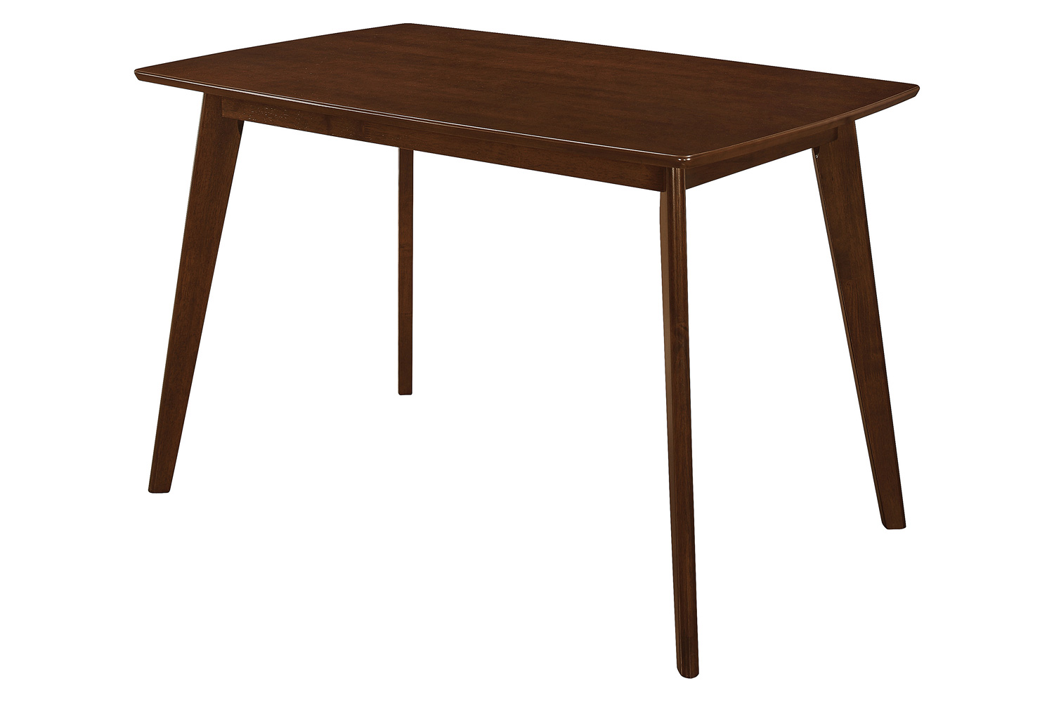 Coaster - Kersey Dining Table With Angled Legs in Chestnut