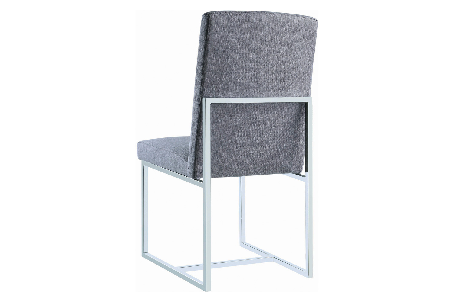 Coaster - Mackinnon Upholstered Side Chairs (Set Of 2) in Gray/Chrome