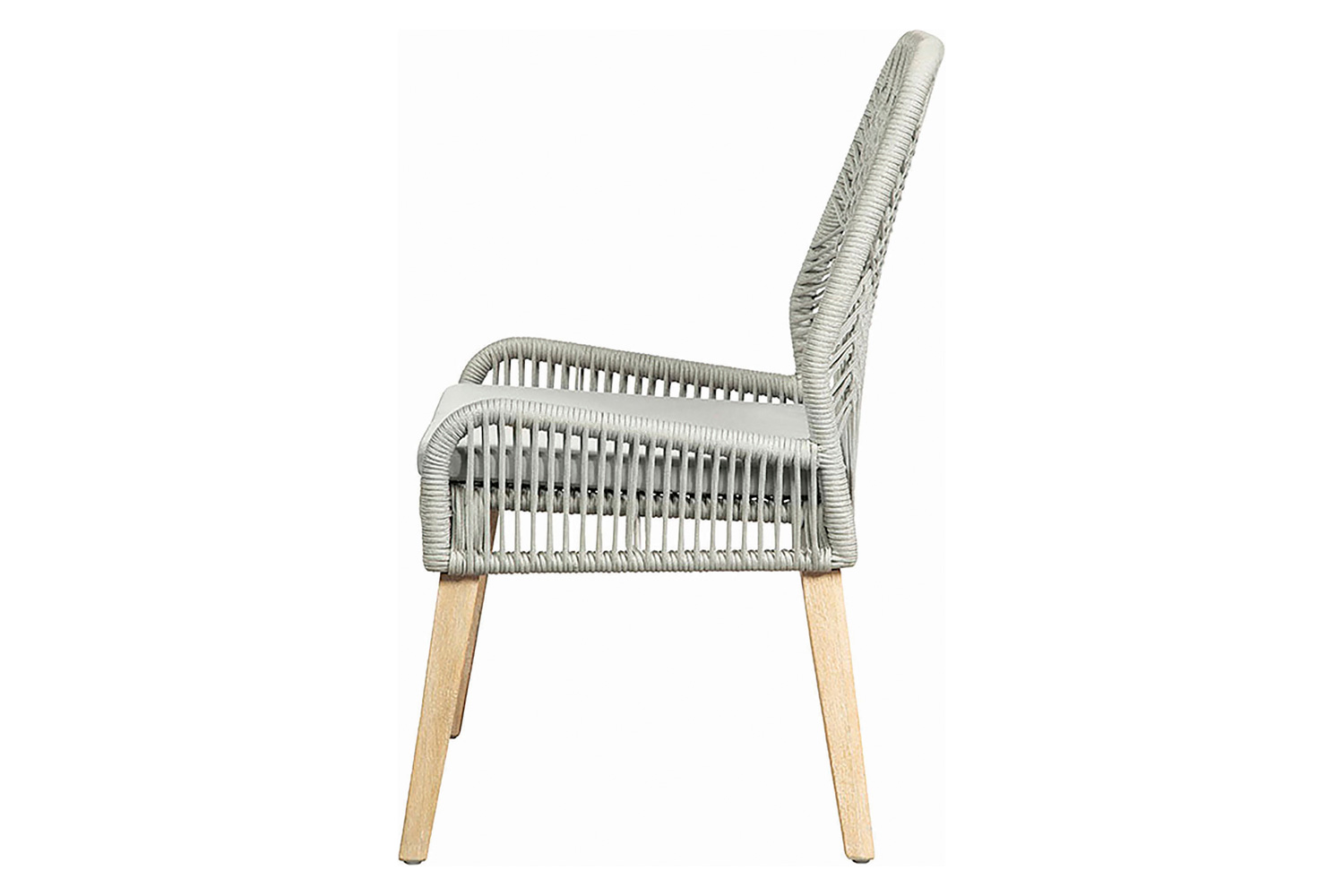 Coaster - Woven Back Side Chairs (Set Of 2) in Gray