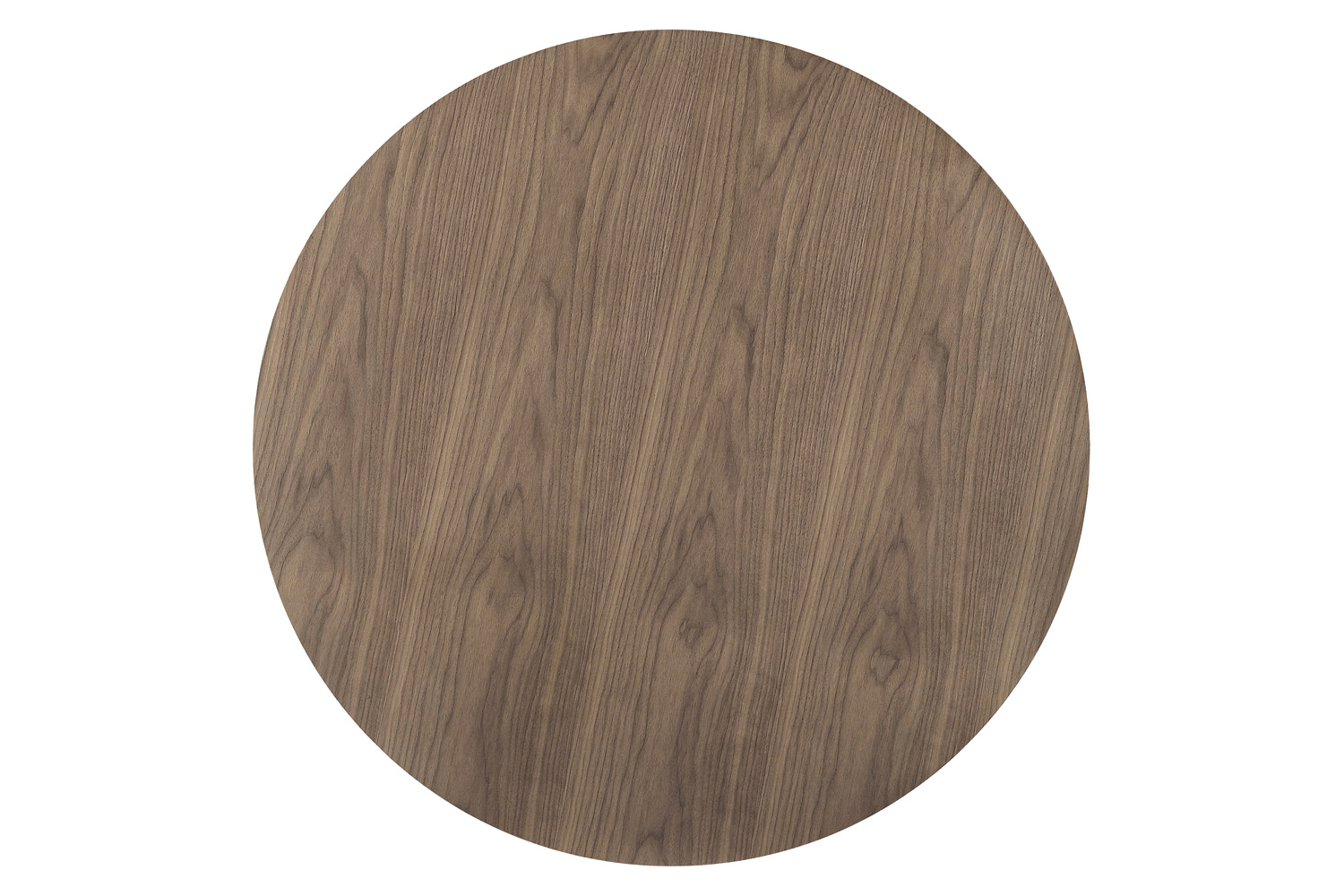 Coaster - Clora Round Dining Table in Walnut/Black