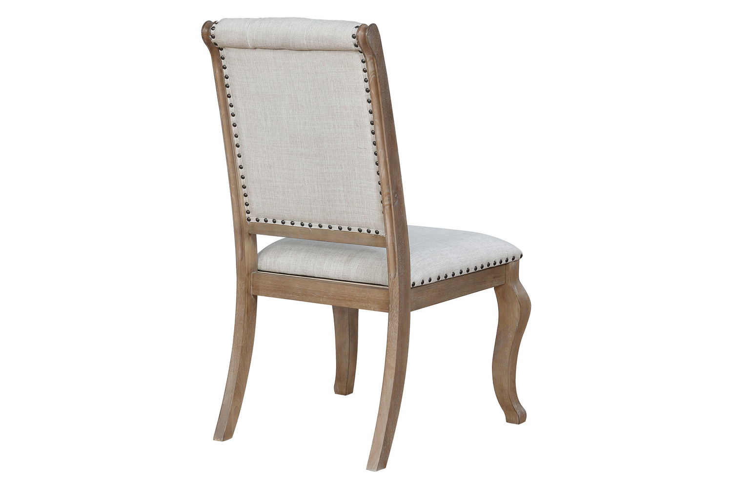 Coaster Brockway Cove Tufted Dining Chairs (Set Of 2) - Cream/Barley Brown