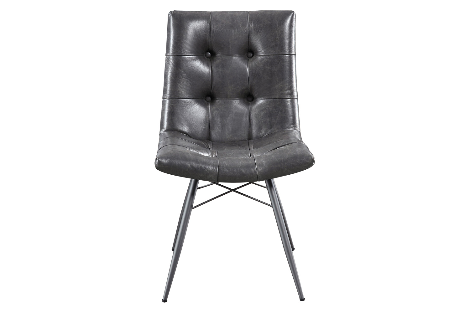 Coaster - Dittnar Tufted Dining Chairs (Set Of 4) in Charcoal