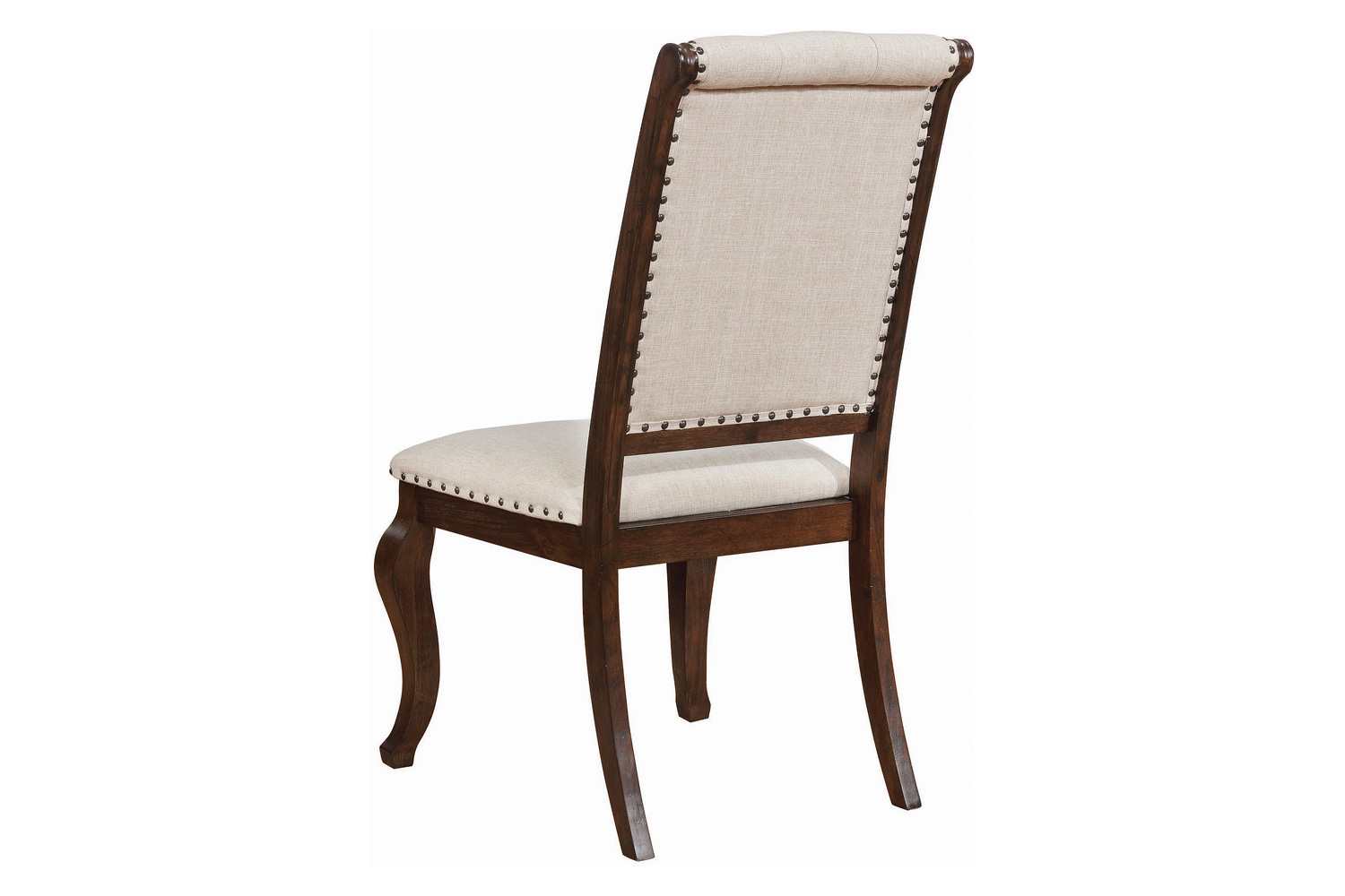 Coaster Brockway Cove Tufted Dining Chairs (Set Of 2) - Cream/Antique Java