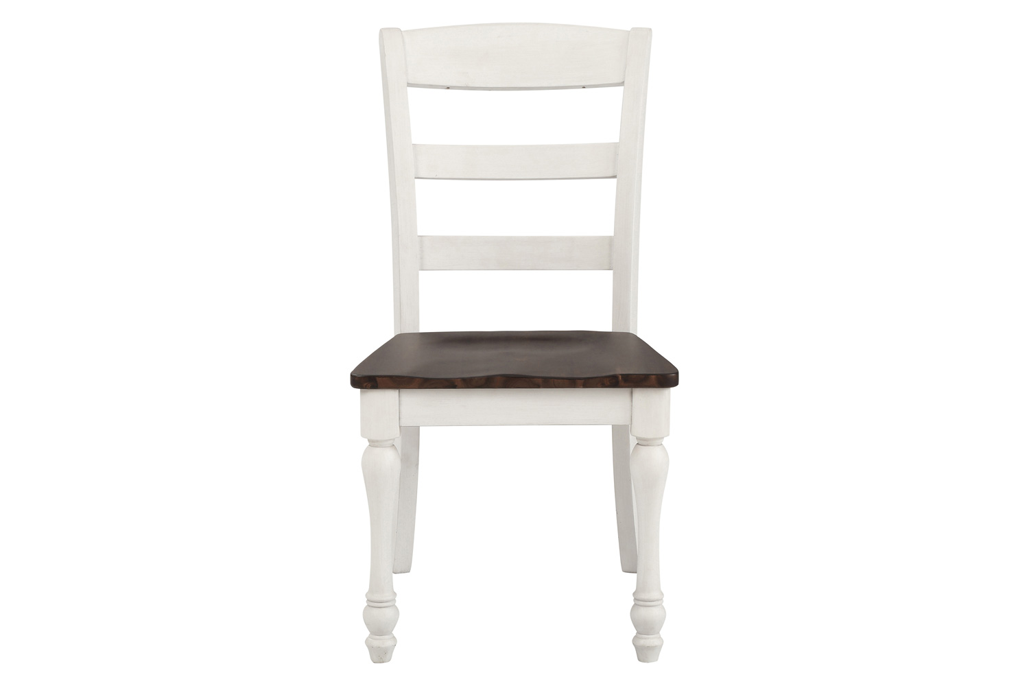 Coaster - Madelyn Ladder Back Side Chairs (Set Of 2) in Dark Cocoa/Coastal White