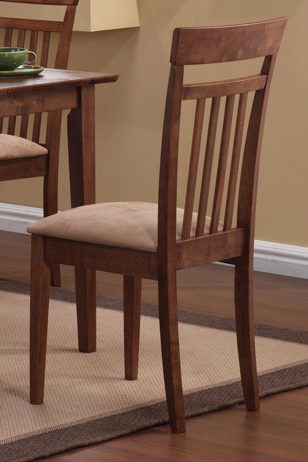 Coaster - 5-Piece Dining Set in Chestnut/Tan