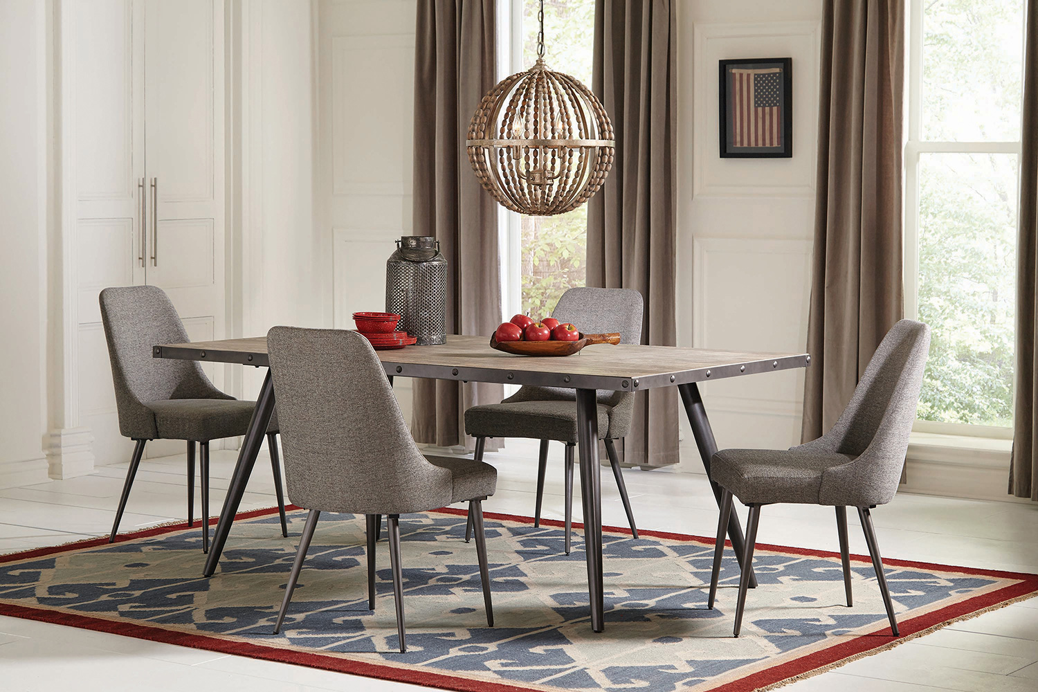 Coaster - Levitt Upholstered Dining Chairs (Set Of 2) in Gray