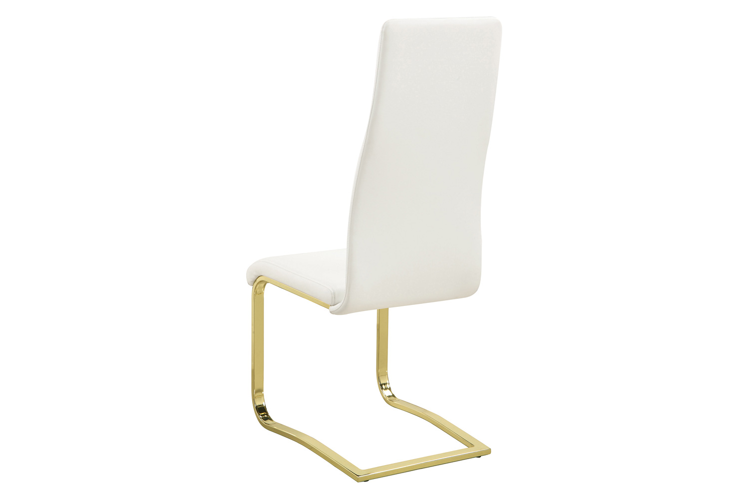 Coaster - Chanel Side Chairs (Set Of 4) in White/Rustic Brass