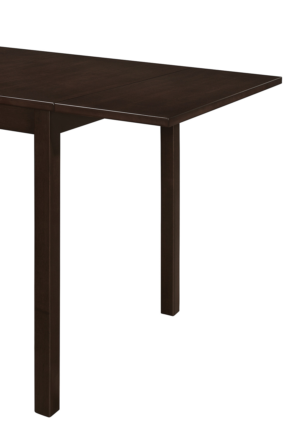 Coaster - Kelso Rectangular Dining Table With Drop Leaf in Cappuccino