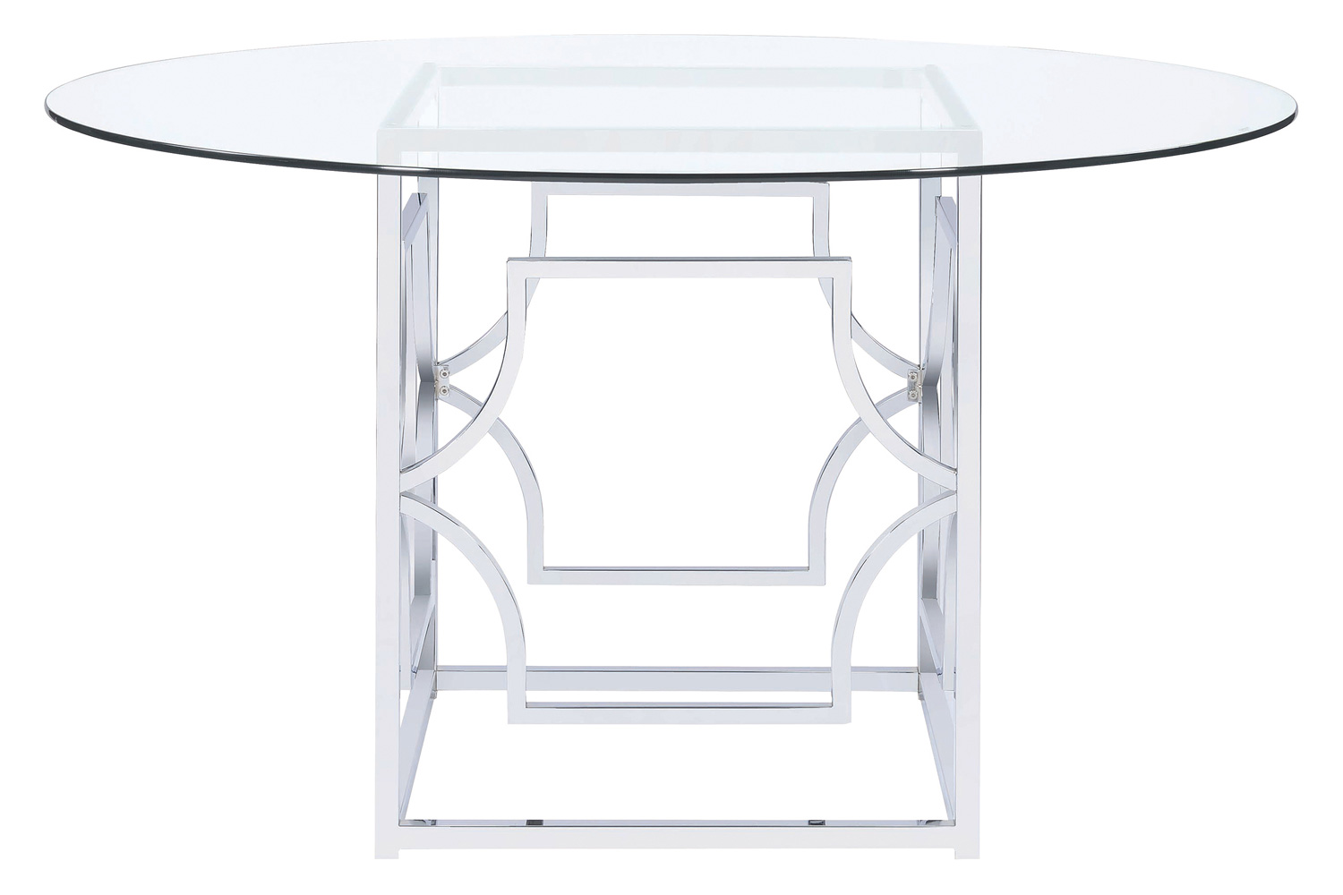 Coaster Starlight Dining Table Base - Chrome