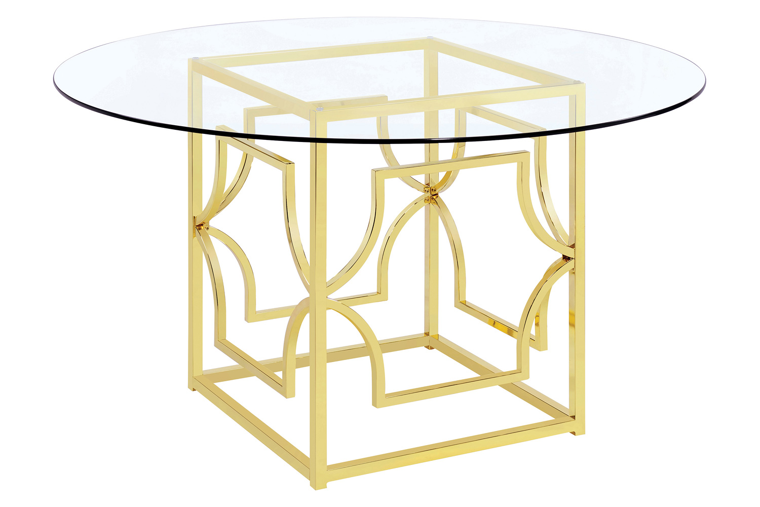 Coaster Starlight Dining Table Base - Brass