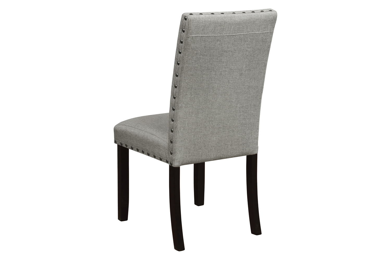 Coaster - Solid Back Upholstered Side Chairs (Set Of 2) in Gray/Antique Noir