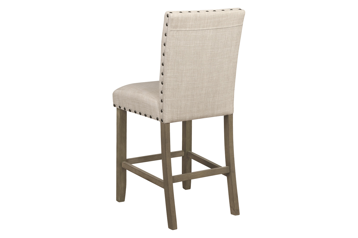 Coaster - Upholstered Counter Height Stools With Nailhead Trim (Set Of 2) in Beige