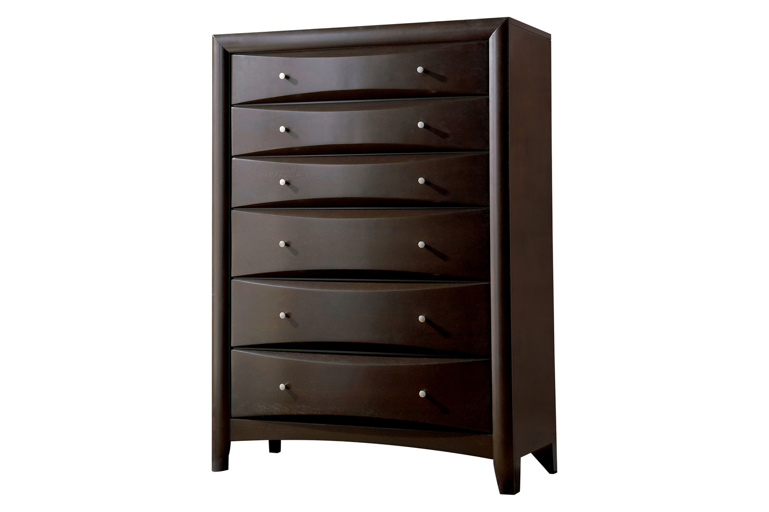 Coaster Phoenix 10-Drawer Queen Bed - Deep Cappuccino