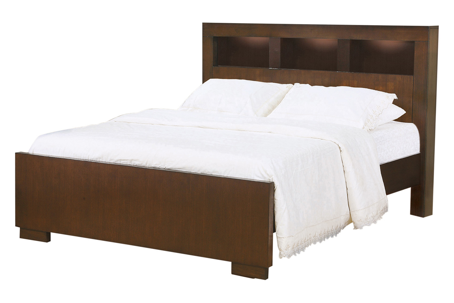 Coaster - Jessica Eastern King Bed with Storage Headboard